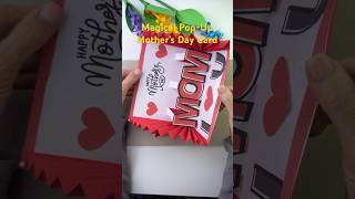 Magical Pop-Up Mother’s Day Card 💌 | DIY I ❤️ U MOM Surprise Craft!