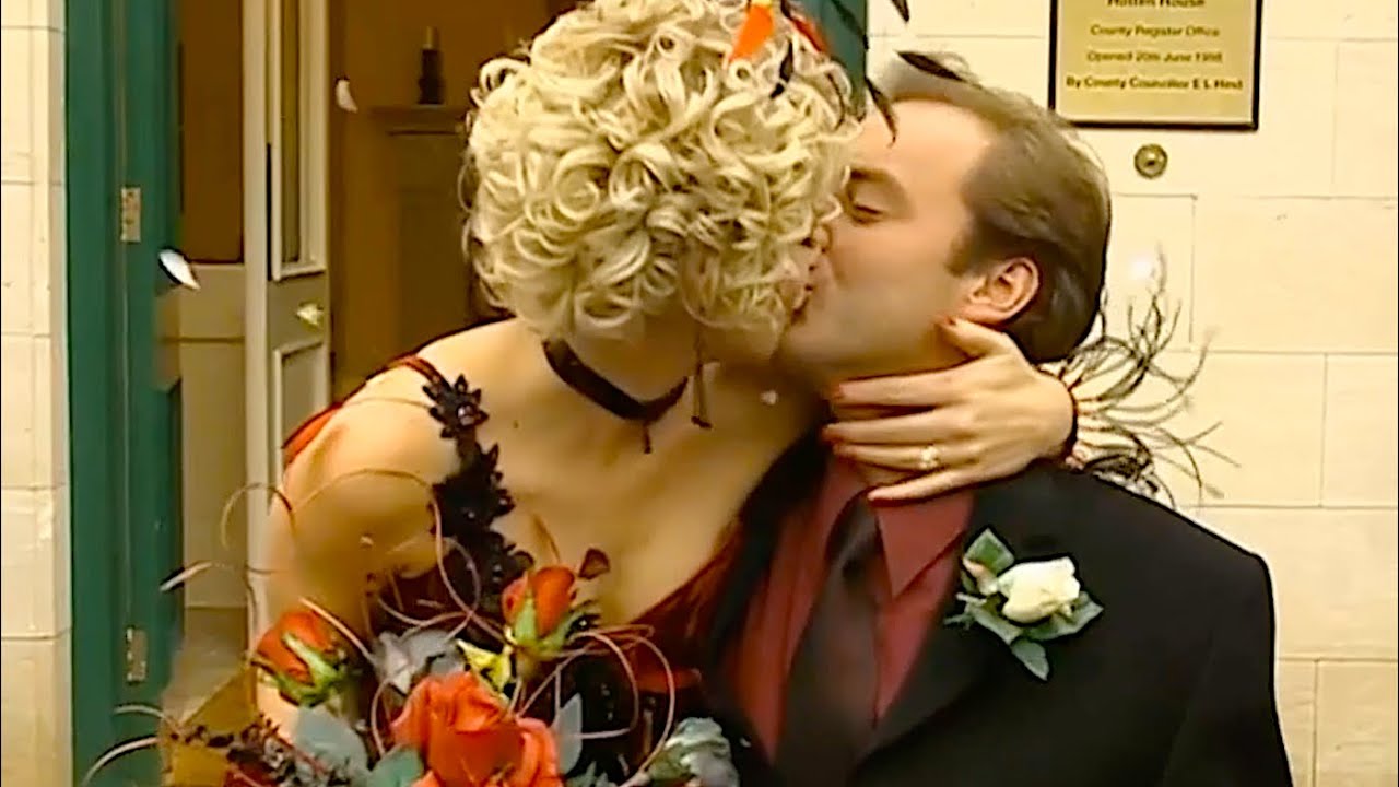 (165) Charity Dingle 27th November 2001 (Charity and Chris wedding)