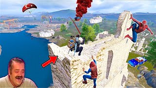 Victor Makes Enemy Cry 😂 PUBG MOBILE TROLLING NOOBS 🤣 SPIDER-MAN MODE