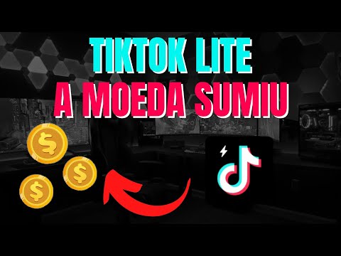 TIKTOK LITE A MOEDA SUMIU - COMO RESOLVER COMO VOLTAR A MOEDA TIKTOK