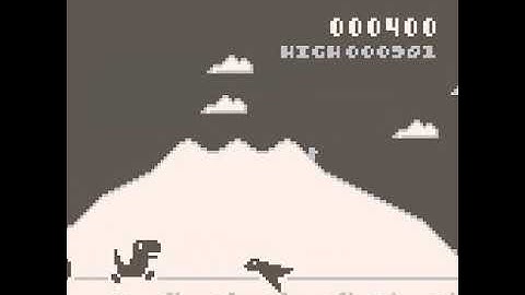 PICO-8 Gameplay: Pico Dino 60fps