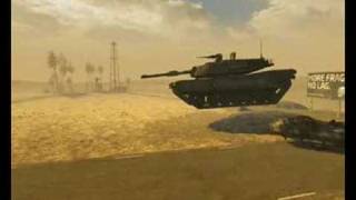 BF2 THE TANK JUMP