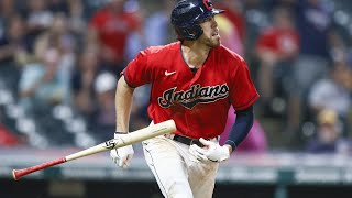 Bradley Zimmer hits a 471 foot home run