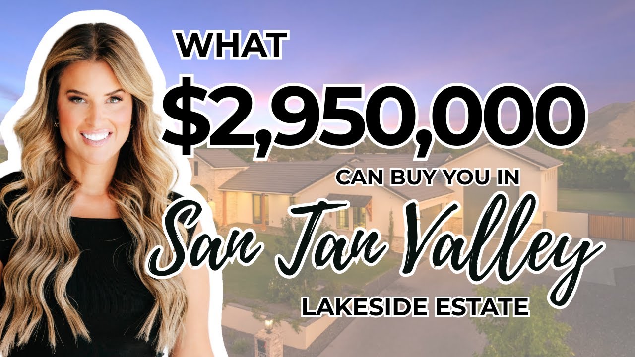 $2,950,000 Luxury Tour Santan Lakeside Estate