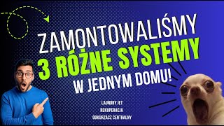 Laundry Jet, Rekuperacja, Odkurzacz centralny - 3 systemy w jednym domu