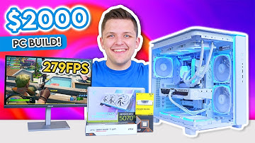 Best $2000 Gaming PC Build 2025! 😁 [Full Build Guide w/ 1440p Benchmarks]