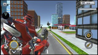 Tiger Transform Robot Car Game - Android Gameplay screenshot 1