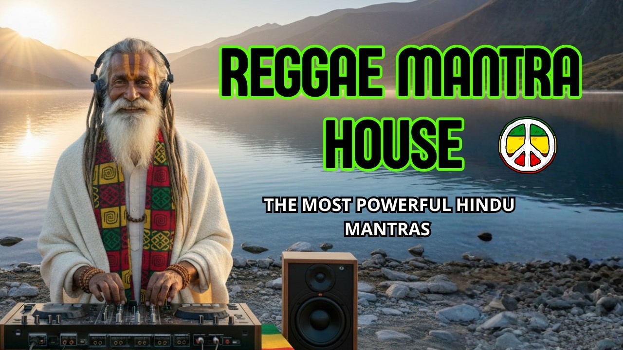 The Most Powerful Hindu Mantras in Reggae HOUSE Style | Organic House Mantras for Meditation