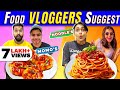 Eating only what food vlogger suggest for 24 hours food challenge 