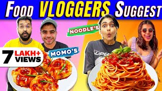 Eating ONLY What FOOD VLOGGER Suggest For 24 Hours Food Challenge 🔥🥵 image