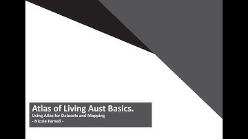 Atlas of Living Australia Basics.