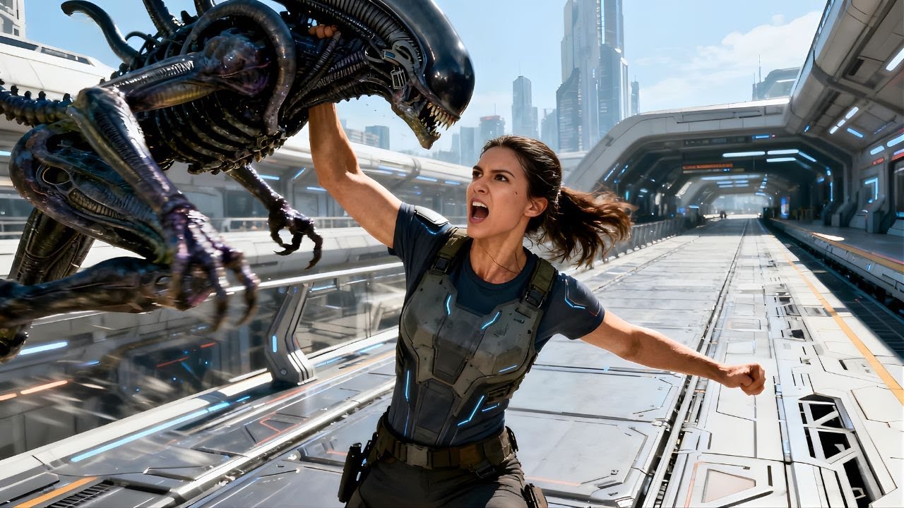 Хищник оттолкнул её в сторону — она подняла его и сбросила с платформы. HFY НАУЧНО-ФАНТАСТИЧЕСКИЙ...