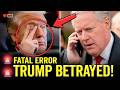 Trump makes FATAL ERROR After Mark Meadows BETRAYS Him