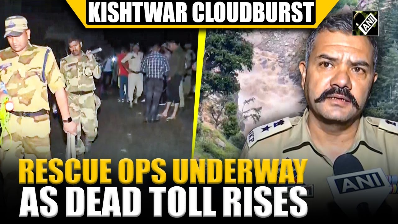 Rescue operations underway as death toll rises after flash flood ...