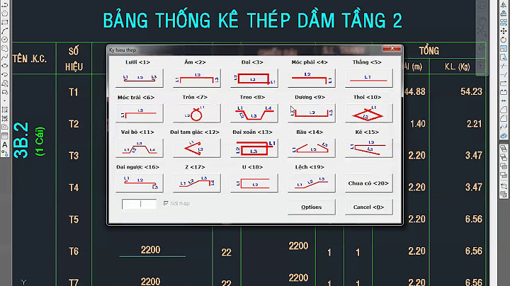 Hướng dẫn sử dụng phần mềm thống kê thép tkt-2005 năm 2024