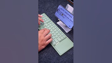 This folding keyboard is a true office gadget. Whether you