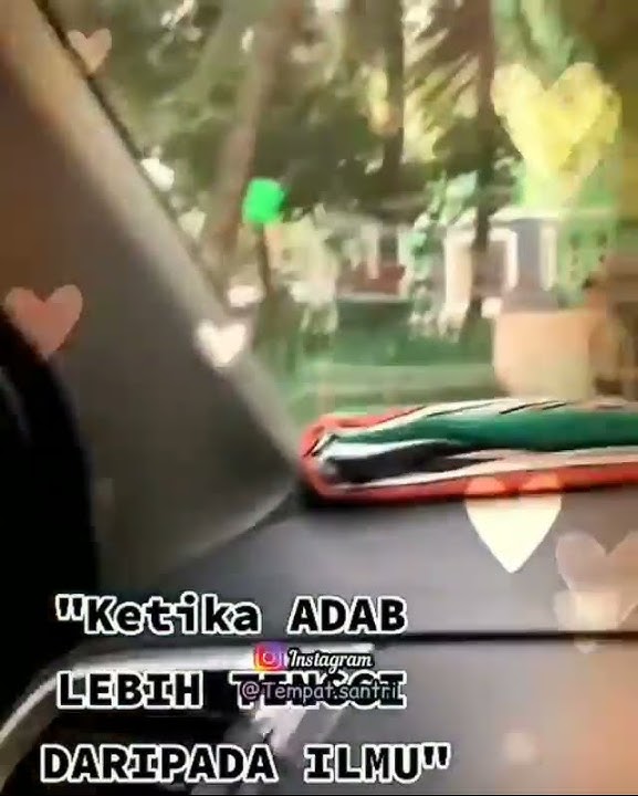 Utamakan Adab Sebelum Ilmu, percuma ilmu tinggi kalau gak ada akhlak‼️ #Short #Adacaradisini