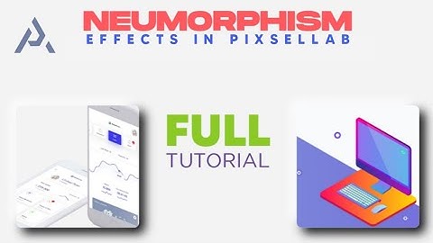 how to make Neumorphism effects in pixsellab |full tutorial for Ui Design pixsellab