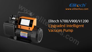 Elitech V700/V900/V1200 Intelligent Vacuum Pump