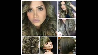 طريقة الحصول علي اللون الزيتوني الموضة في البيت خطوة بخطوة والنتيجة مضمونهOlive Hair Color100%