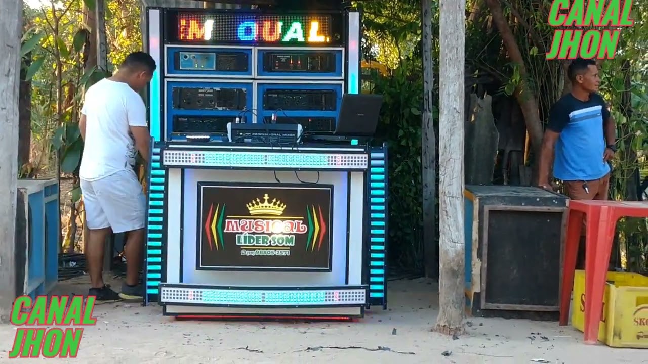 teste de estreia da nova radiola líder som no PV.bom viver