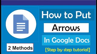 How to Put Arrows in Google Docs