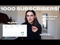 How i got my first 1000 subscribers  how long it took me  how to grow fast on youtube in 2024