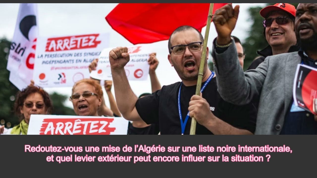 Le président du COSYFOP : " L’Algérie sera examinée par l’ONU sur le respect des droits syndicaux"