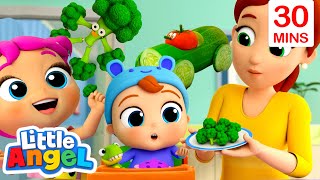 Eat your Veggies! | Healthy Habits Little Angel Nursery Rhymes by Healthy Habits Little Angel Nursery Rhymes 11,350 views 1 year ago 32 minutes