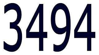 3494