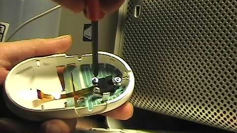 Fixing problem Apple Mighty Mouse scrolling