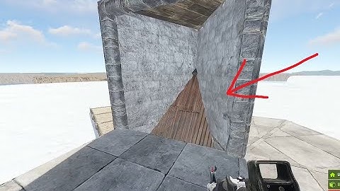 Rust - The return of the triangle roof bunker. (Tutorial 2023)