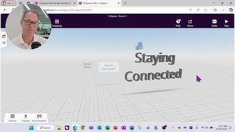 Two ways you can add text to CoSpaces