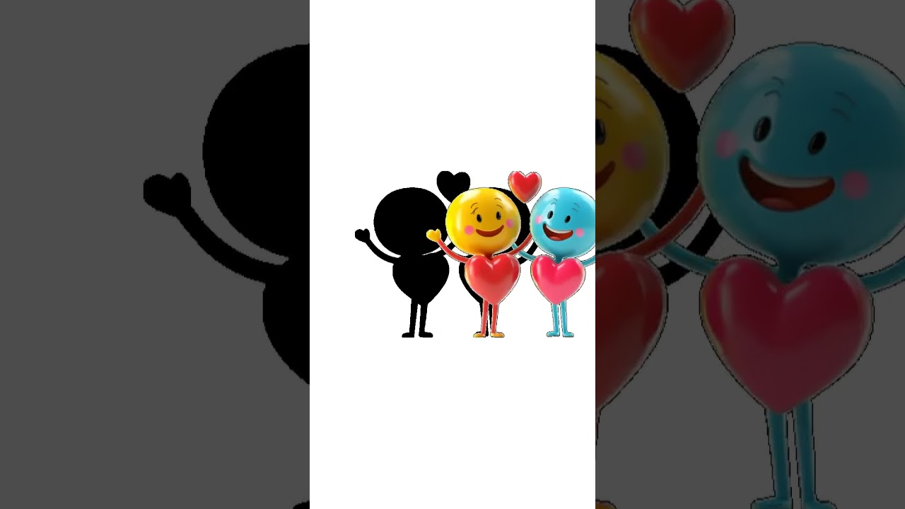 Cartoon Game Song    A Funny, Happy Love Video! 918