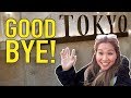 JAPAN VLOG 12 |  GOODBYE TOKYO! =(