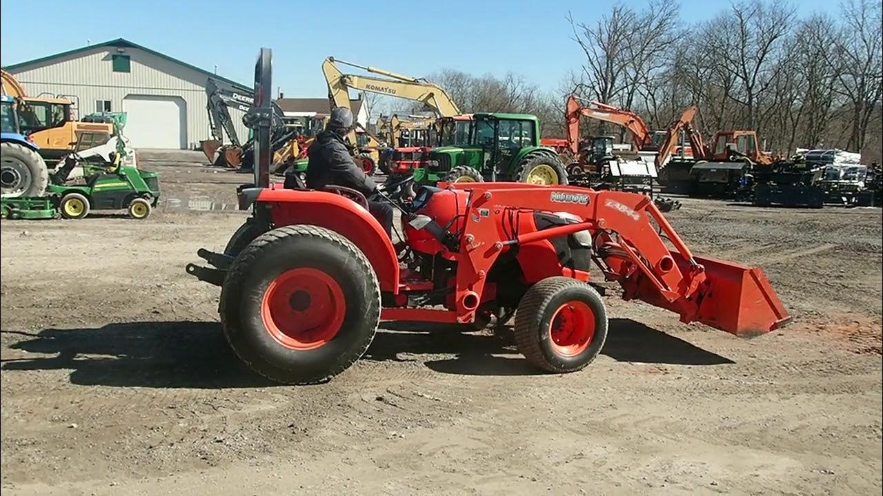 Kubota Mx5100 Tractor With Loader For Sale Youtube