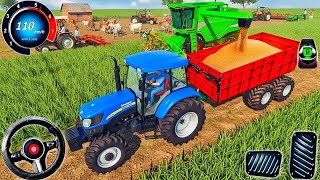 Indian Farming Tractor Transport Simulator | Real Indian Tractor Driving Game screenshot 4