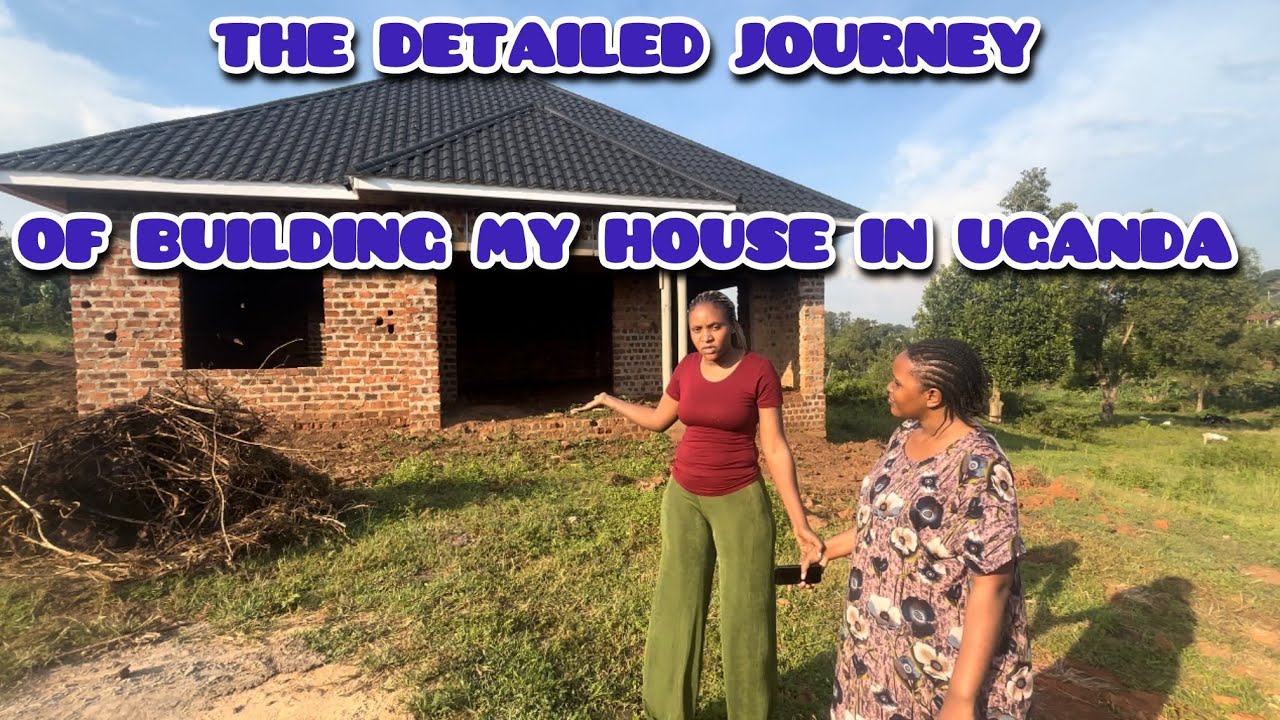 Saved Money For Years So That I Build My Dream House In Uganda //Build Our Home #construction #build
