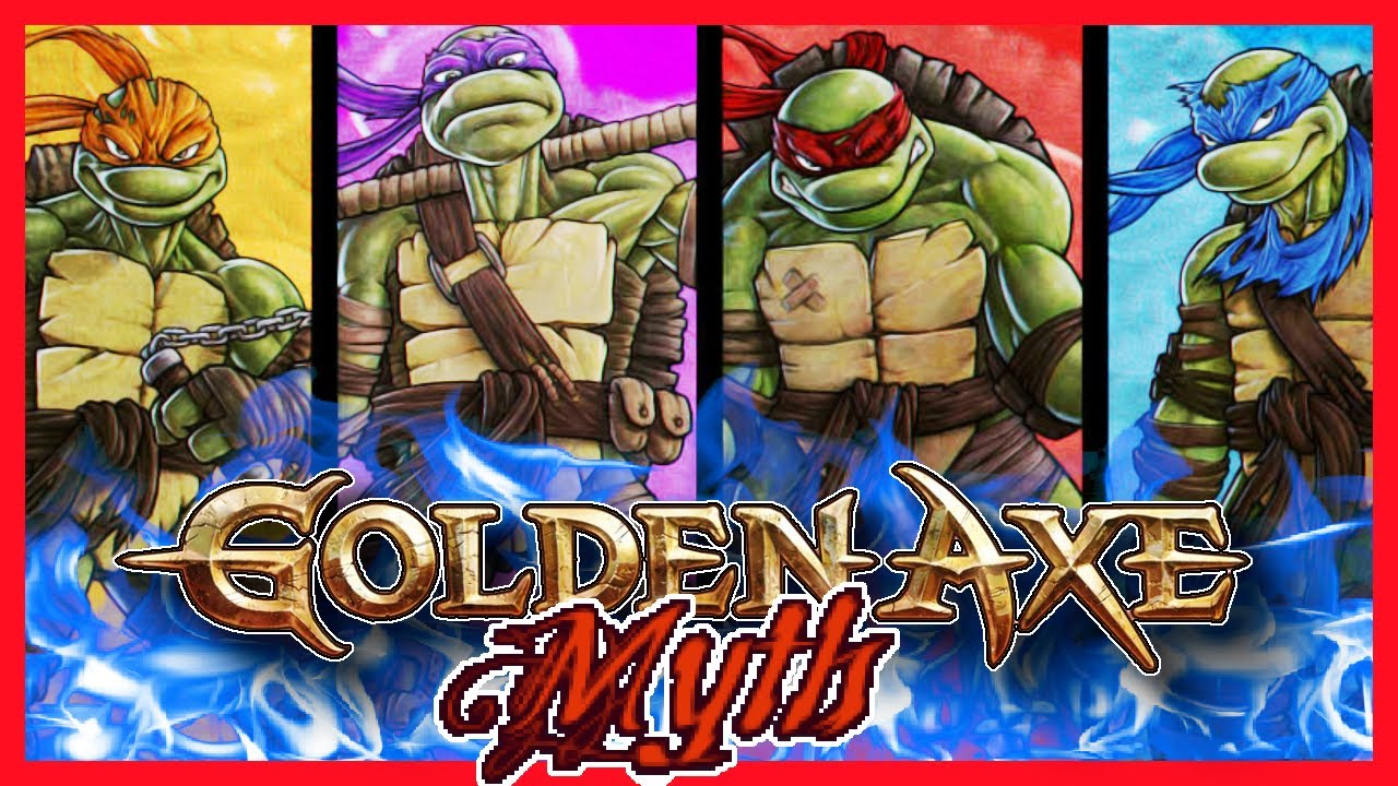 Golden Axe MYTH TMNT: Vol.1 Bootleg Normal 4Players Co-Op