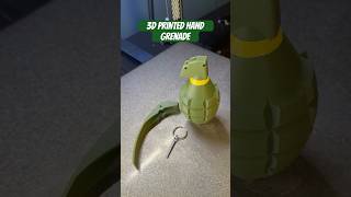 3D Printed Hand Grenade #Shorts #3Dprinting