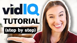 VIDIQ TUTORIAL FOR BEGINNERS 🚀 | How to use VidIQ for your YouTube videos