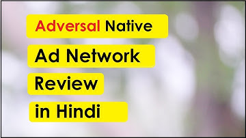 Adversal Native Ad Network Review
