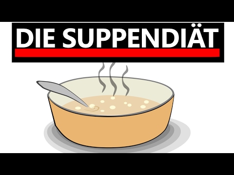 Video: Wie Man Diätsuppe Macht