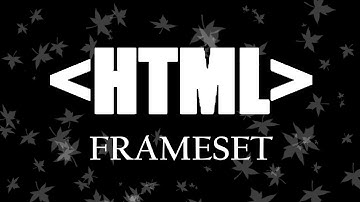 HTML Frameset rows and columns  || Insert image in frameset ||