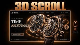 How I Created This 3D Premium Scroll Animation Website in Minutes (AI + No Code)