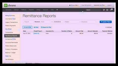 Medical Billing: Complete Billing demo   - Free iPad EHR | drchrono
