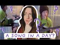 I wrote a song in a day as a creative exercise