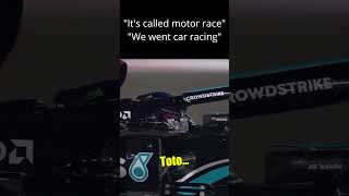 "We went car racing" – Masi vs Toto | Legendary F1 Moment 🔥🏁