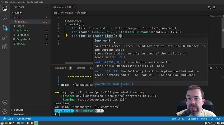 Introduction to Rust - Part 11: Real-World Interfaces and Error-Handling