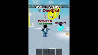 Beating ophaem in One-Shot | Trollge universe Incident